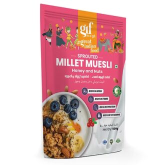 Sprouted Millet Muesli- Honey & Nuts