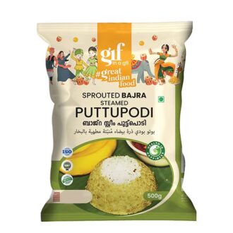 Sprouted Bajra Steamed Puttu Podi